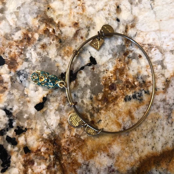 Alex and Ani gold octopus bangle bracelet - Picture 3 of 3